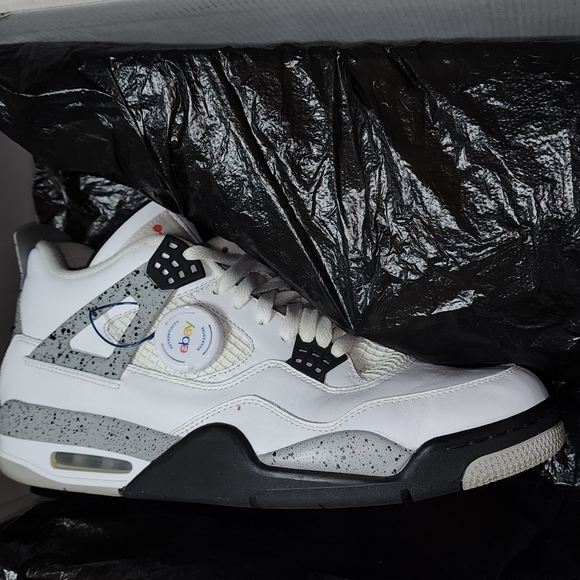 Air Jordan 4 2016 OG White Cement\'s main image 8